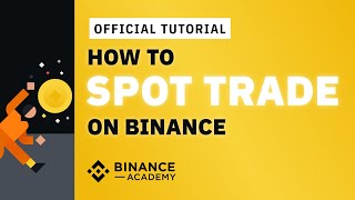 How to Buy amp Sell Crypto on Binance  Binance Official Guide [upl. by Saxen]