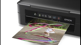 Epson XP225 Inkjet Printer Scan WiFi [upl. by Sirej]