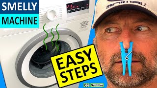 How to Clean a Smelly Washing Machine in 6 Easy Steps [upl. by Aieken344]