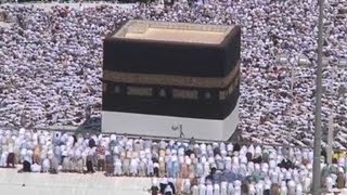 The Hajj begins in Mecca [upl. by Eelac]