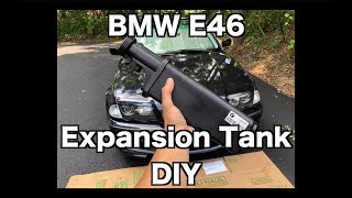 BMW E46 Expansion Tank DIY [upl. by Bogusz653]