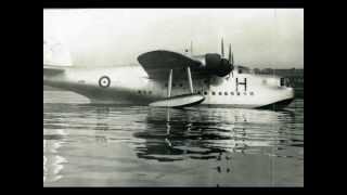 Short Sunderland Flying Boats [upl. by Shalna]