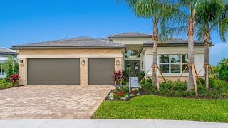 The Sunrise Model Home  The Coastal Collection at Valencia Trails in Naples Florida  GL Homes [upl. by Garret]