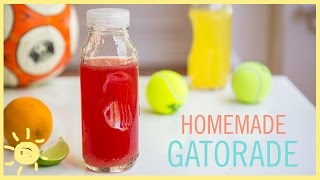 EAT  Homemade Gatorade [upl. by Nyladnewg]