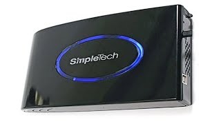 External Hard Drive Backup  How to Get Your Simpletech Working [upl. by Korman]