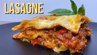 Lasagne Recipe  How To Make The Best Lasagne [upl. by Yetac]