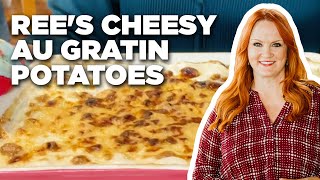 Ree Drummonds Cheesy Au Gratin Potatoes  The Pioneer Woman  Food Network [upl. by Ahsille]