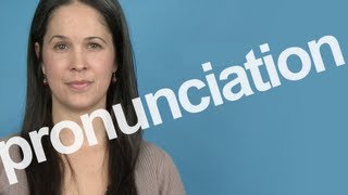 How to Pronounce PRONUNCIATION in American English [upl. by Dewain]