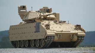 M2 Bradley Vehicles Demonstrate Combat Power [upl. by Anaz160]