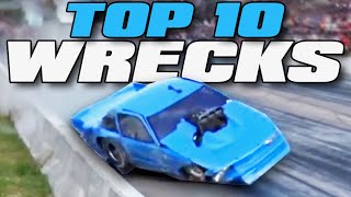 Top 10 WORST Drag Racing WRECKS from 2019 [upl. by Kataway]