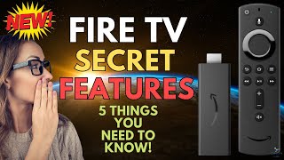 🔥 FIVE SECRET HIDDEN FIRESTICK FEATURES 🔥 [upl. by Portingale]