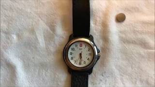 Swiss Army Watch Battery Replacement [upl. by Noeled]