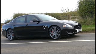 Maserati Quattroporte 47 V8 Sport GTS review Best sounding 4door ever [upl. by Eloise]