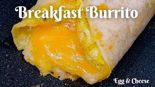 Quick amp Easy Breakfast Burrito  Cheesy Egg Burrito  5 Minute Breakfast Recipes  Spiceindiaonline [upl. by Nallid]