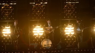 Mumford amp Sons performs quotI Will Waitquot live at the 2012 Grammys [upl. by Oatis]