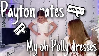 Payton rates my oh Polly dress haul [upl. by Swithbart570]