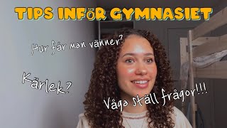 TIPS INFÖR GYMNASIET [upl. by Sharpe]