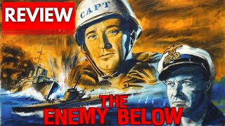 The Enemy Below 1957  Movie Review [upl. by Nennahs]