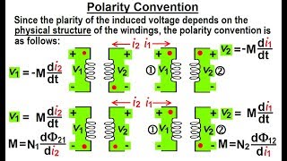 Electrical Engineering Ch 14 Magnetic Coupling 6 of 55 Polarity Convention [upl. by Abbub449]