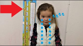 Buğlem wants to be taller  Funny kids video [upl. by Elik202]