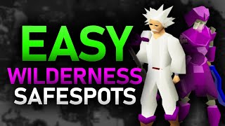 How To Safespot The Wilderness Bosses 10 Safespots [upl. by Zanahs]