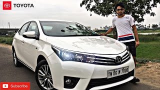 TOYOTA COROLLA ALTIS 2015 VL automatic in depth review with acceleration test and 0100 test [upl. by Ardaed]