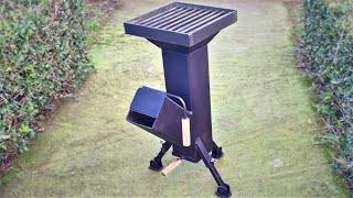 The Best Homemade Rocket Stove [upl. by Wilfreda]