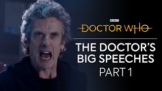 The Doctors Big Speeches Part 1  Doctor Who [upl. by Seth]