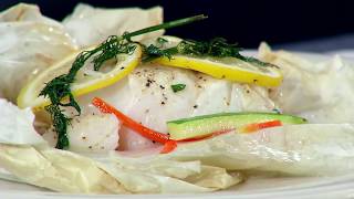 Chefs Menu  Fish en Papillote [upl. by Dugald710]