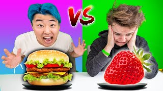 HEALTHY VS JUNK FOOD CHALLENGE [upl. by Charyl62]