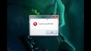 mozilla firefox Couldnt load XPCOM [upl. by Yelyah]