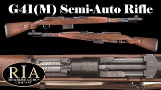 Mausers G41M Semiautomatic Rifle [upl. by Assennav]