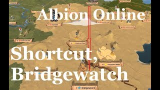 Albion Online  Caerleon to Bridgewatch fast almost safely [upl. by Thebazile]