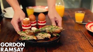 Boiled Eggs With Anchovy Soldiers By Gordon Ramsay [upl. by Rheingold]