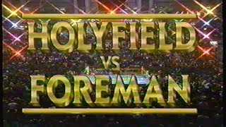 Holyfield vs Foreman  ENTIRE HBO PROGRAM [upl. by Dylane]