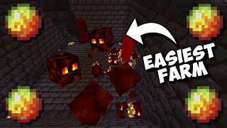 116 EASY MAGMA CUBE FARM  EASIEST FARM IN MINECRAFT [upl. by Hoffer]