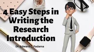 4 Easy Steps in Writing the Research Introduction PPT [upl. by Skiest914]