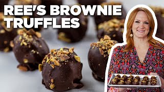 Ree Drummonds Brownie Truffles  The Pioneer Woman  Food Network [upl. by Aslin254]