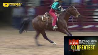 NFR 60 Greatest of All Time Charmayne James Day 32 [upl. by Alat]