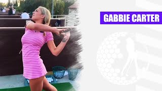 Golfer Gabbie Carter [upl. by Ellek]