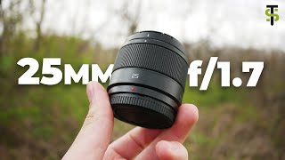 Panasonic 25mm f17 Lens Review The BEST Value MFT Lens [upl. by Buderus191]