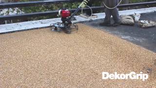 DekorGrip Installation using the Hover Trowel [upl. by Coryden]