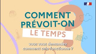 Comment prévoiton le temps  MÉTÉOFRANCE [upl. by Otto]