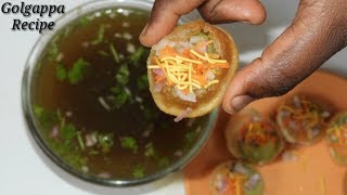 Pani puri in Kannada  ಪಾನಿಪುರಿ  ಗೊಲ್ ಗಪ್ಪಾ  Golgappa Recipe in Kannada  Rekha Aduge [upl. by Birk]