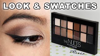 Maybellines The Nudes Palette A MustHave or Drugstore Flop [upl. by Cj]