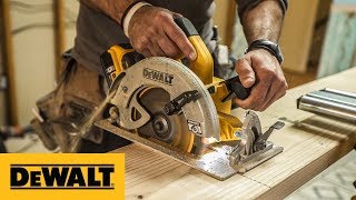 Pros React DEWALT® 20V MAX 714quot Cordless Circular Saw DCS570B [upl. by Athiste893]