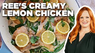 Ree Drummonds OnePan Creamy Lemon Chicken  The Pioneer Woman  Food Network [upl. by Claudine328]