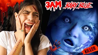 Baby Blue Challenge at 3AM gone wrong [upl. by Correy174]