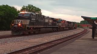 NS 745 Empty Coal Train in Danville VA [upl. by Gytle]