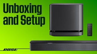 Bose Smart Soundbar System – Unboxing and Setup [upl. by Entwistle272]